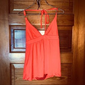 Solid Backless casual halter